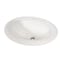 Msi White 21in X 18in Oval Porcelain Overmount Vanity Sink ZOR-PT-SNK-0016 - alternate 7